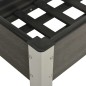 Garten-Hochbeet 75x40x75 cm WPC Grau Garten-Hochbeet 75x40x75 cm WPC Grau