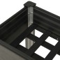 Garten-Hochbeet 75x40x75 cm WPC Grau Garten-Hochbeet 75x40x75 cm WPC Grau