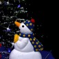 Weihnachtsbaum mit Schnee und Schirm-Fuß Blau 170 cm PVC Weihnachtsbaum mit Schnee und Schirm-Fuß Blau 170 cm PVC