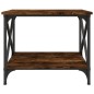 Beistelltisch Räuchereiche 55x38x45 cm Holzwerkstoff Beistelltisch Räuchereiche 55x38x45 cm Holzwerkstoff