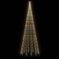 LED-Weihnachtsbaum Kegelform Mehrfarbig 732 LEDs 160x500 cm LED-Weihnachtsbaum Kegelform Mehrfarbig 732 LEDs 160x500 cm