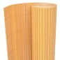 Gartenzaun Doppelseitig PVC 90×300 cm Gelb Gartenzaun Doppelseitig PVC 90×300 cm Gelb