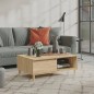 vidaXL Couchtisch Sonoma-Eiche 90x60x35 cm Holzwerkstoff vidaXL Couchtisch Sonoma-Eiche 90x60x35 cm Holzwerkstoff