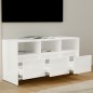 TV-Schrank Hochglanz-Weiß 102x37,5x52,5 cm Holzwerkstoff TV-Schrank Hochglanz-Weiß 102x37,5x52,5 cm Holzwerkstoff