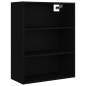 Hängeschrank Schwarz 69,5x32,5x90 cm Hängeschrank Schwarz 69,5x32,5x90 cm