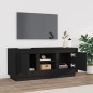 TV-Schrank Schwarz 102x35x45 cm Holzwerkstoff TV-Schrank Schwarz 102x35x45 cm Holzwerkstoff