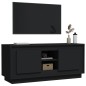 TV-Schrank Schwarz 102x35x45 cm Holzwerkstoff TV-Schrank Schwarz 102x35x45 cm Holzwerkstoff