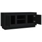 TV-Schrank Schwarz 102x35x45 cm Holzwerkstoff TV-Schrank Schwarz 102x35x45 cm Holzwerkstoff