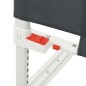 Kleinkind-Bettschutzgitter Dunkelgrau 180x25 cm Stoff Kleinkind-Bettschutzgitter Dunkelgrau 180x25 cm Stoff