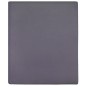 Spannbettlaken Jersey Anthrazit 160x200 cm Baumwolle Spannbettlaken Jersey Anthrazit 160x200 cm Baumwolle