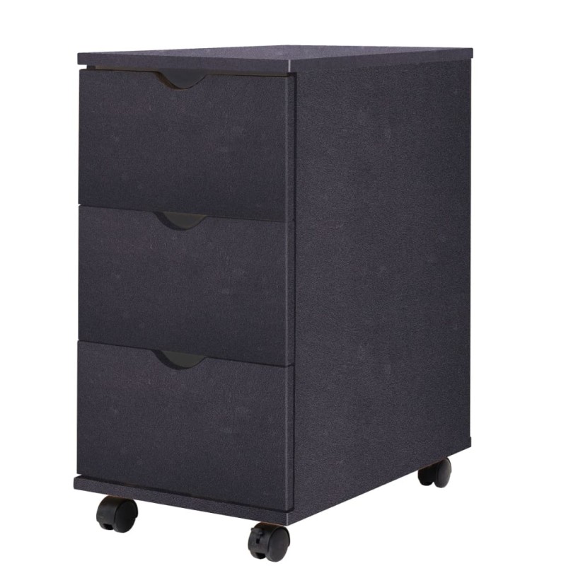 vidaXL Schubladenelement 33×45×60 cm Schwarz vidaXL Schubladenelement 33×45×60 cm Schwarz