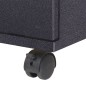 vidaXL Schubladenelement 33×45×60 cm Schwarz vidaXL Schubladenelement 33×45×60 cm Schwarz