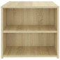 vidaXL Beistelltisch Sonoma-Eiche 50x50x45 cm Holzwerkstoff vidaXL Beistelltisch Sonoma-Eiche 50x50x45 cm Holzwerkstoff