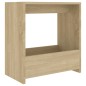 Beistelltisch Sonoma-Eiche 50x26x50 cm Holzwerkstoff Beistelltisch Sonoma-Eiche 50x26x50 cm Holzwerkstoff