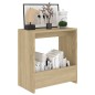 Beistelltisch Sonoma-Eiche 50x26x50 cm Holzwerkstoff Beistelltisch Sonoma-Eiche 50x26x50 cm Holzwerkstoff