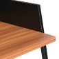 Schreibtisch Schwarz und Braun 90x60x88 cm Schreibtisch Schwarz und Braun 90x60x88 cm