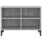 TV-Schrank mit Metallbeinen Betongrau 69,5x30x50 cm TV-Schrank mit Metallbeinen Betongrau 69,5x30x50 cm