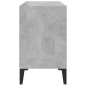 TV-Schrank mit Metallbeinen Betongrau 69,5x30x50 cm TV-Schrank mit Metallbeinen Betongrau 69,5x30x50 cm