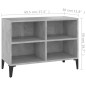 TV-Schrank mit Metallbeinen Betongrau 69,5x30x50 cm TV-Schrank mit Metallbeinen Betongrau 69,5x30x50 cm