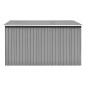 Gartenhaus 257x298x178 cm Metall Grau Gartenhaus 257x298x178 cm Metall Grau