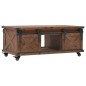 Couchtisch Tannenholz Massiv 91 x 51 x 38 cm Braun Couchtisch Tannenholz Massiv 91 x 51 x 38 cm Braun