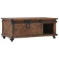 Couchtisch Tannenholz Massiv 91 x 51 x 38 cm Braun Couchtisch Tannenholz Massiv 91 x 51 x 38 cm Braun