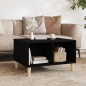 Couchtisch Schwarz 60x50x36,5 cm Holzwerkstoff Couchtisch Schwarz 60x50x36,5 cm Holzwerkstoff