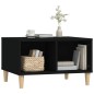 Couchtisch Schwarz 60x50x36,5 cm Holzwerkstoff Couchtisch Schwarz 60x50x36,5 cm Holzwerkstoff