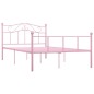 Bettgestell Rosa Metall 120x200 cm Bettgestell Rosa Metall 120x200 cm