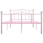 Bettgestell Rosa Metall 120x200 cm Bettgestell Rosa Metall 120x200 cm