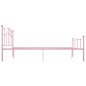Bettgestell Rosa Metall 120x200 cm Bettgestell Rosa Metall 120x200 cm