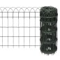 Beetzaun Pulverbeschichtetes Eisen 10×0,65 m Beetzaun Pulverbeschichtetes Eisen 10×0,65 m
