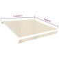 Markisenbespannung Canvas Creme 6x3 m (ohne Rahmen) Markisenbespannung Canvas Creme 6x3 m (ohne Rahmen)