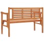vidaXL Gartenbank Klappbar 120 cm Massivholz Eukalyptus vidaXL Gartenbank Klappbar 120 cm Massivholz Eukalyptus
