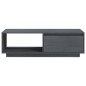 Couchtisch Grau 110x50x33,5 cm Massivholz Kiefer Couchtisch Grau 110x50x33,5 cm Massivholz Kiefer