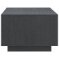Couchtisch Grau 110x50x33,5 cm Massivholz Kiefer Couchtisch Grau 110x50x33,5 cm Massivholz Kiefer