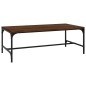 Couchtisch Braun Eichen-Optik 80x50x35 cm Holzwerkstoff Couchtisch Braun Eichen-Optik 80x50x35 cm Holzwerkstoff