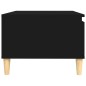 vidaXL Couchtisch Schwarz 90x50x36,5 cm Holzwerkstoff vidaXL Couchtisch Schwarz 90x50x36,5 cm Holzwerkstoff