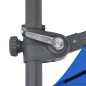 vidaXL Ampelschirm mit Stahlmast Azurblau 250x250 cm vidaXL Ampelschirm mit Stahlmast Azurblau 250x250 cm