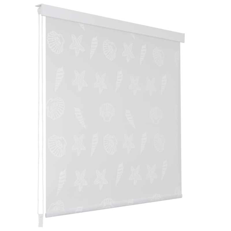 Duschrollo 100x240 cm Seesternmuster Duschrollo 100x240 cm Seesternmuster