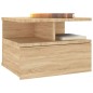 Nachttische 2Stk. Hängend Sonoma-Eiche 40x31x27cm Holzwerkstoff Nachttische 2Stk. Hängend Sonoma-Eiche 40x31x27cm Holzwerkstoff