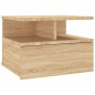 Nachttische 2Stk. Hängend Sonoma-Eiche 40x31x27cm Holzwerkstoff Nachttische 2Stk. Hängend Sonoma-Eiche 40x31x27cm Holzwerkstoff