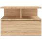 Nachttische 2Stk. Hängend Sonoma-Eiche 40x31x27cm Holzwerkstoff Nachttische 2Stk. Hängend Sonoma-Eiche 40x31x27cm Holzwerkstoff