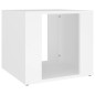 vidaXL Nachttisch Weiß 41x40x36 cm Holzwerkstoff vidaXL Nachttisch Weiß 41x40x36 cm Holzwerkstoff