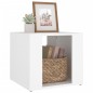 vidaXL Nachttisch Weiß 41x40x36 cm Holzwerkstoff vidaXL Nachttisch Weiß 41x40x36 cm Holzwerkstoff