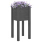 Pflanzkübel Grau 31x31x70 cm Massivholz Kiefer Pflanzkübel Grau 31x31x70 cm Massivholz Kiefer