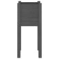 Pflanzkübel Grau 31x31x70 cm Massivholz Kiefer Pflanzkübel Grau 31x31x70 cm Massivholz Kiefer