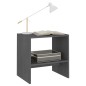 Nachttisch Grau 40x30,5x40 cm Kiefer Massivholz Nachttisch Grau 40x30,5x40 cm Kiefer Massivholz