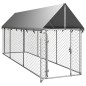 vidaXL Outdoor-Hundezwinger mit Dach 400x100x150 cm vidaXL Outdoor-Hundezwinger mit Dach 400x100x150 cm