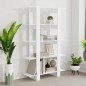 vidaXL Bücherregal/Raumteiler Hochglanz-Weiß 100x30x160 cm vidaXL Bücherregal/Raumteiler Hochglanz-Weiß 100x30x160 cm